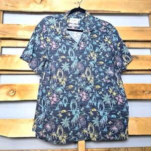 Goodfellow shirt Size:L Color:Gray/multi